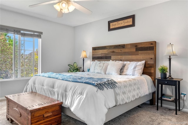 15353 E 98th Pl, Commerce City, CO 80022 - carpeted bedroom featuring baseboards and ceiling fan