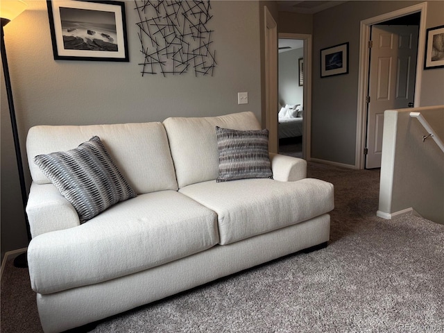 15353 E 98th Pl, Commerce City, CO 80022 - carpeted living area featuring baseboards
