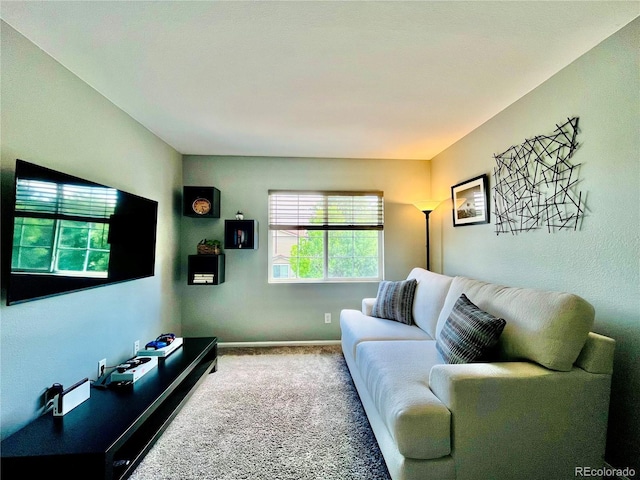 15353 E 98th Pl, Commerce City, CO 80022 - carpeted living area with baseboards