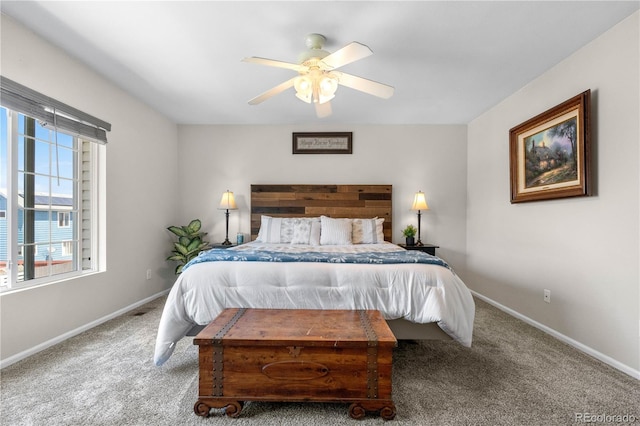 15353 E 98th Pl, Commerce City, CO 80022 - carpeted bedroom with baseboards and ceiling fan
