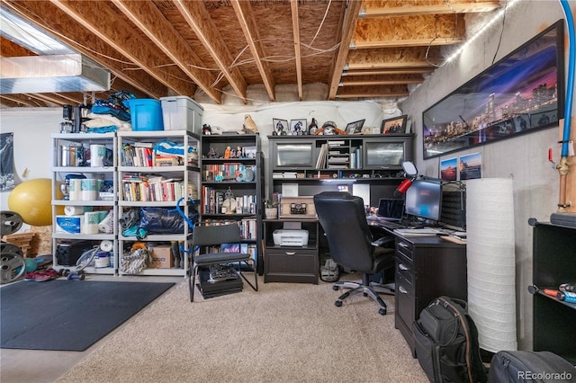15353 E 98th Pl, Commerce City, CO 80022 - office area with carpet floors