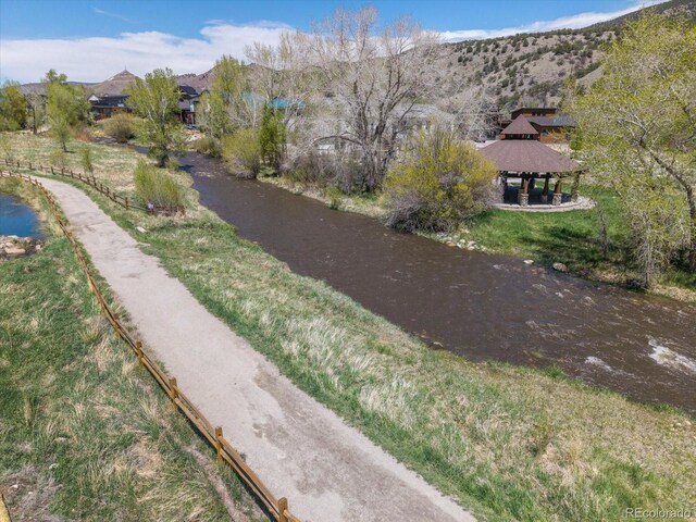 126 Chase St, Salida, CO 81201 - surrounding community with a gazebo and a mountain view