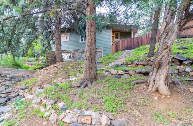 2795 SE Grapevine Rd, Idledale, CO 80453 - view of yard
