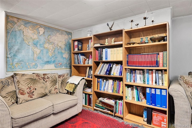 4705 Upham St, Wheat Ridge, CO 80033 - living area featuring ornamental molding