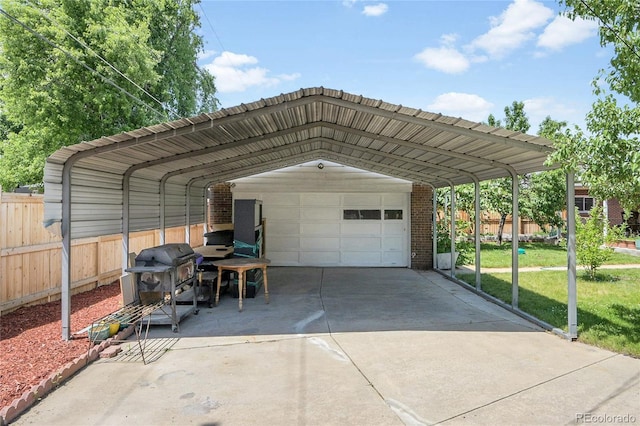 4705 Upham St, Wheat Ridge, CO 80033 - view of parking / parking lot featuring a garage
