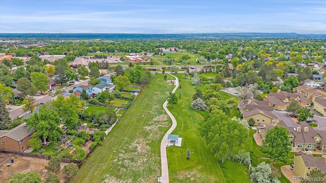 10389 W Fair Ave Unit E, Littleton, CO 80127 - aerial view of property's location with nearby suburban area
