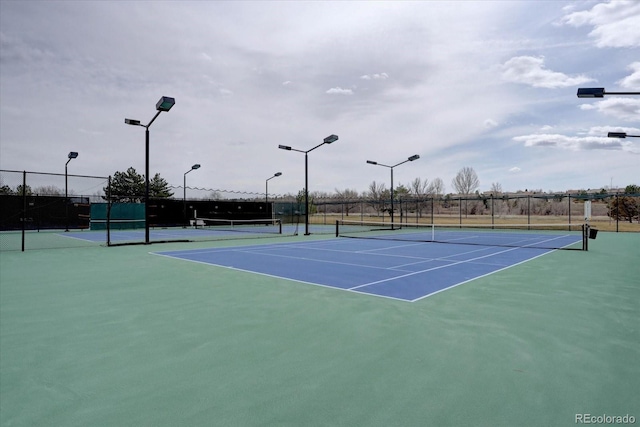 15857 E Aberdeen Ave, Centennial, CO 80016 - view of tennis court with community basketball court
