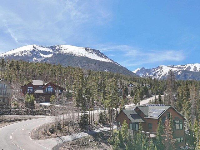 10000 Ryan Gulch Rd Unit 114, Silverthorne, CO 80498 - mountain view with a forest