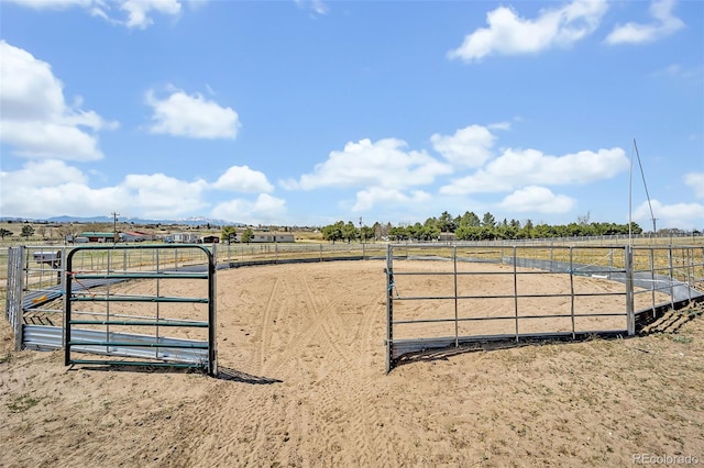 5856 John Ross Ct, Peyton, CO 80831 - view of yard with a view of countryside
