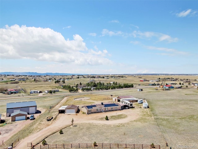 5856 John Ross Ct, Peyton, CO 80831 - overview of rural landscape