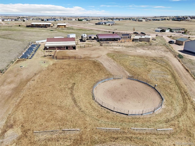 5856 John Ross Ct, Peyton, CO 80831 - aerial view of sparsely populated area
