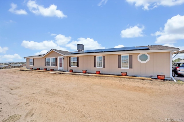 5856 John Ross Ct, Peyton, CO 80831 - manufactured / mobile home with roof mounted solar panels