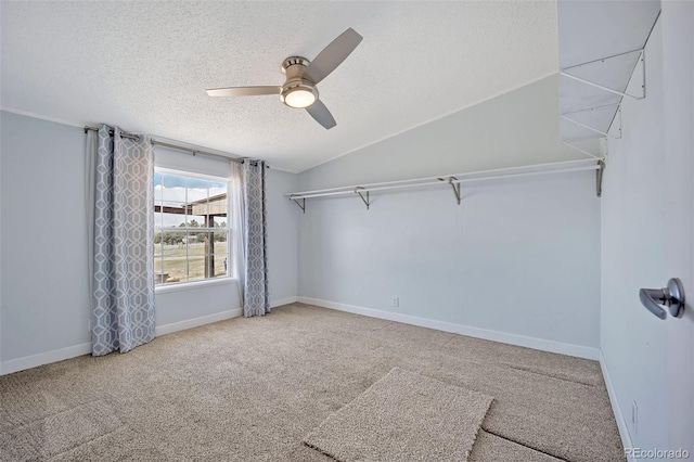 5856 John Ross Ct, Peyton, CO 80831 - spacious closet featuring a ceiling fan and carpet floors