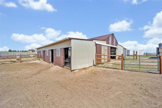 5856 John Ross Ct, Peyton, CO 80831 - view of horse barn