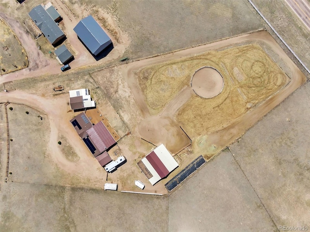 5856 John Ross Ct, Peyton, CO 80831 - bird's eye view