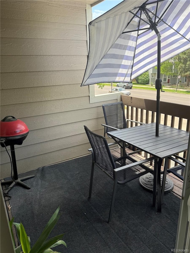 1470 S Quebec Way Unit 8, Denver, CO 80231 - view of patio / terrace featuring outdoor dining area