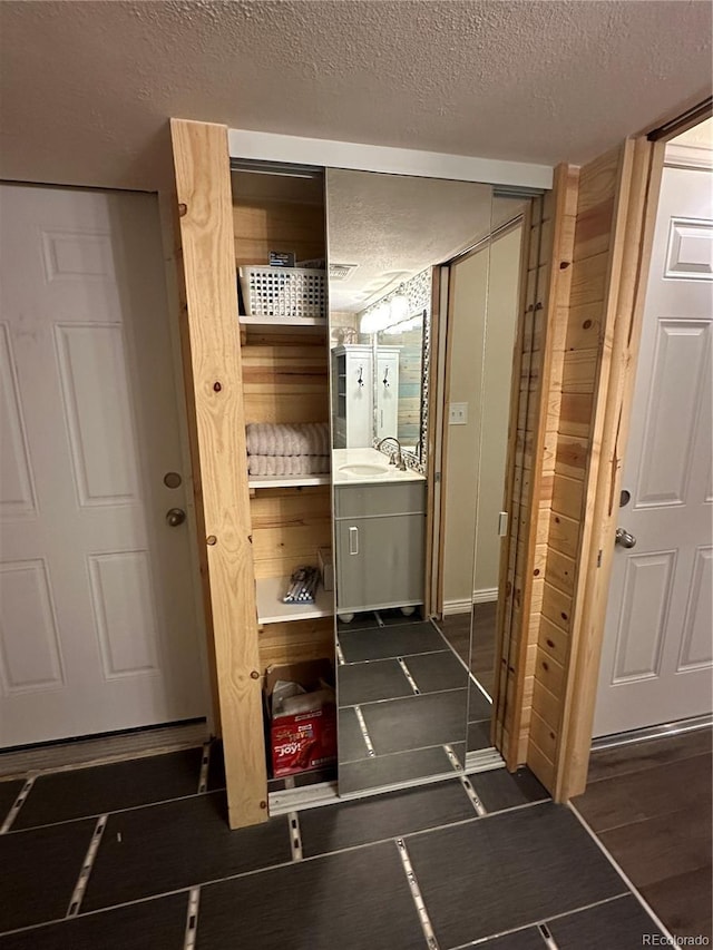 closet with a sink