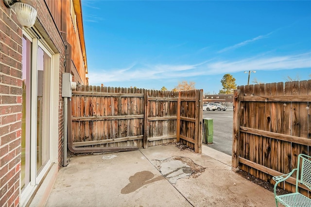 view of patio / terrace