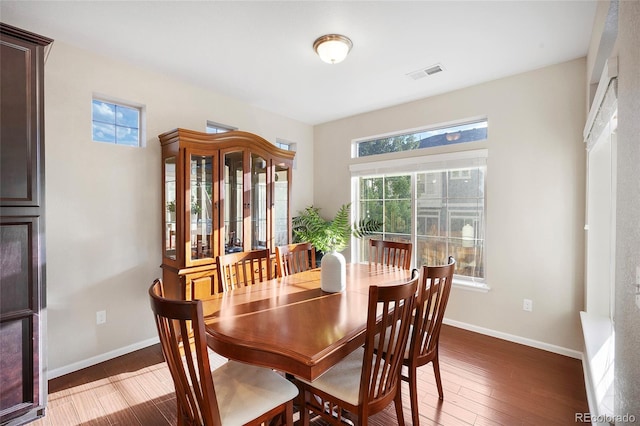 4875 S Catawba St, Aurora, CO 80016 - dining area featuring wood finished floors and baseboards