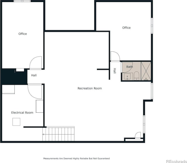 4875 S Catawba St, Aurora, CO 80016 - view of home floor plan