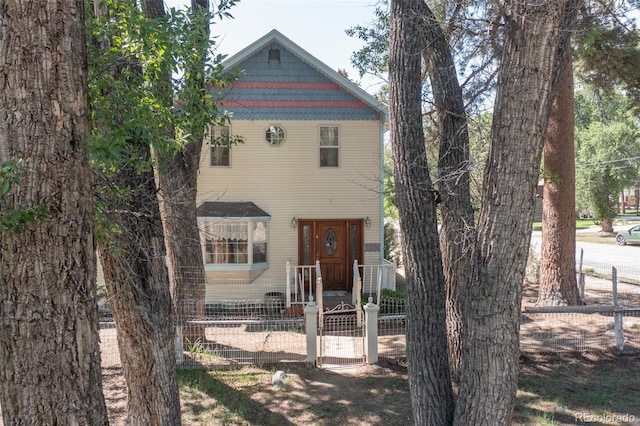 319 W Arkansas St, Buena Vista, CO 81211 - view of front of property with a fenced front yard