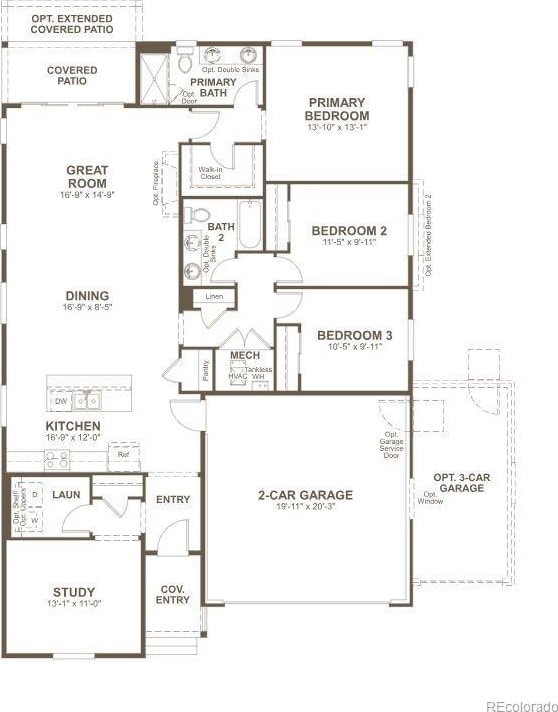 304 W Owen Ave, Keenesburg, CO 80643 - property floor plan