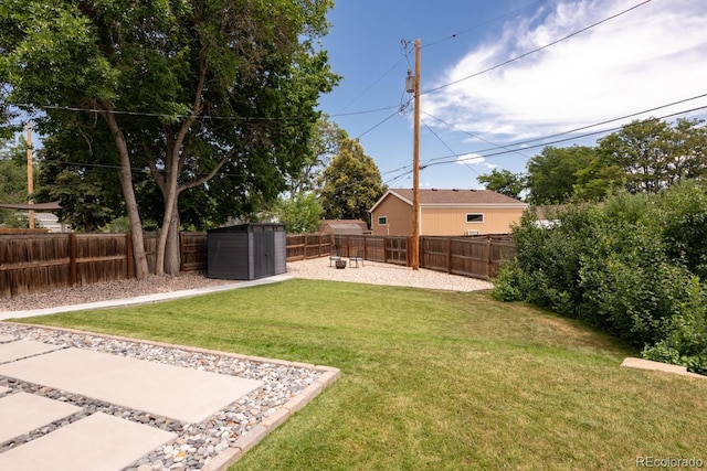 7820 Grove St, Westminster, CO 80030 - fenced backyard with a shed