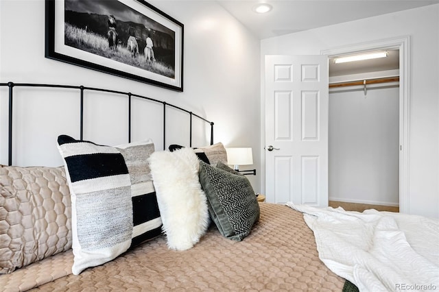 4395 E Jewell Ave Unit 3, Denver, CO 80222 - bedroom featuring carpet flooring and recessed lighting