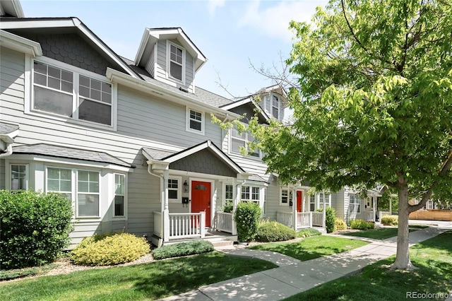 4395 E Jewell Ave Unit 3, Denver, CO 80222 - view of property featuring a front lawn