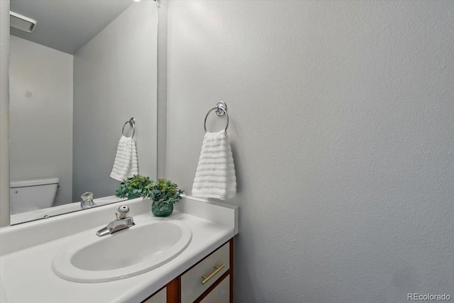 3525 Queen Anne Way, Colorado Springs, CO 80917 - bathroom featuring vanity and toilet