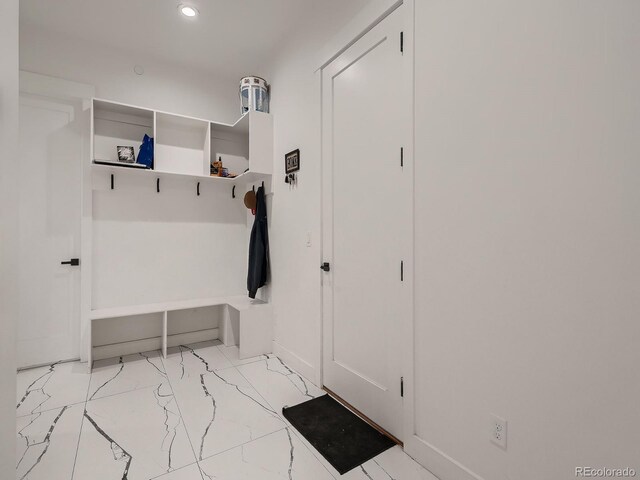 view of mudroom