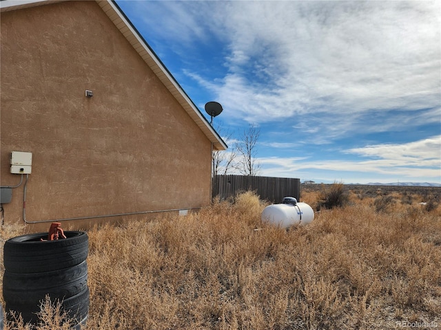 view of side of property