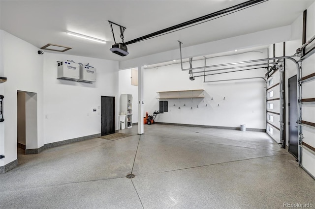 133 Adams Way, Breckenridge, CO 80424 - garage featuring a garage door opener and baseboards