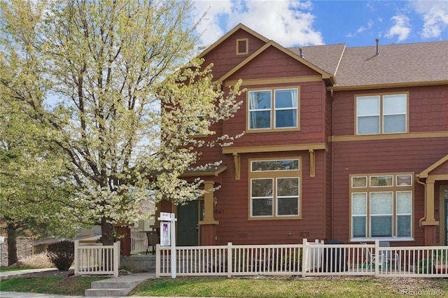 4061 Nordland Trl, Castle Rock, CO 80109 - view of front of home with fence