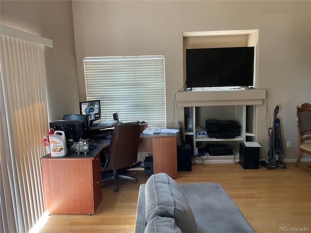 21300 E 42nd Ave, Denver, CO 80249 - office area with wood finished floors