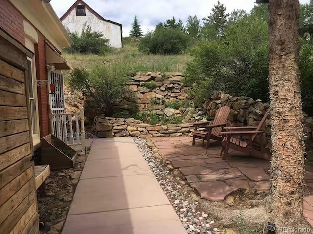 view of patio