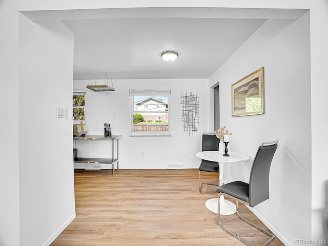 5225 Beech St, Arvada, CO 80002 - living area with wood finished floors and an office area