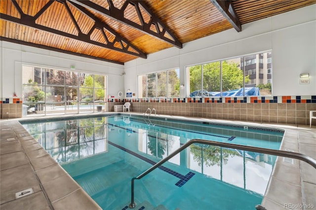 view of pool