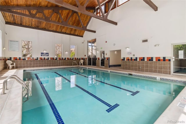 view of pool