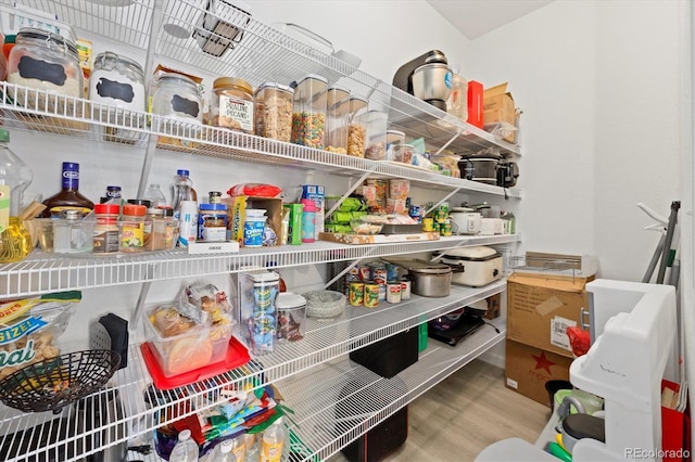 view of pantry