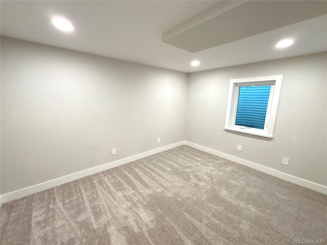 7160 E Iliff Ave, Denver, CO 80224 - empty room with recessed lighting and carpet