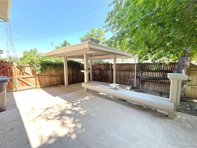 7160 E Iliff Ave, Denver, CO 80224 - view of patio with a gate