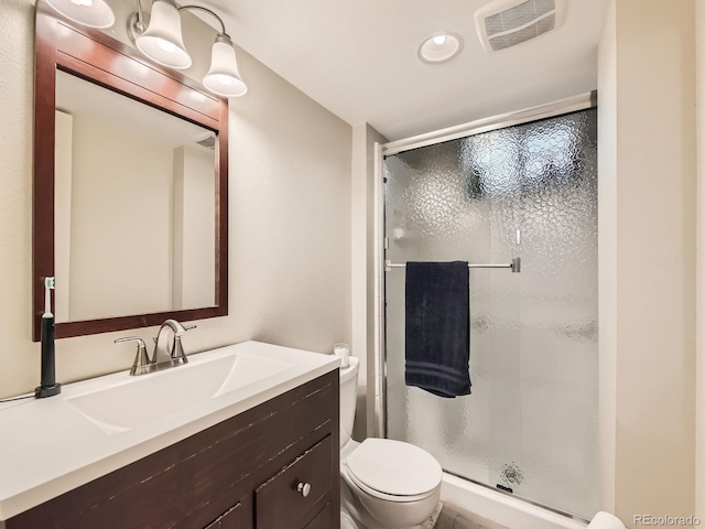 11707 W 65th Cir, Arvada, CO 80004 - full bath with toilet, a stall shower, and vanity
