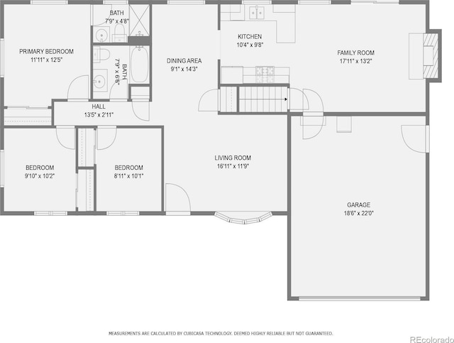 11707 W 65th Cir, Arvada, CO 80004 - property floor plan