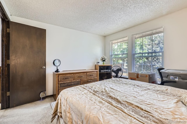 2072 S Helena St Unit B, Aurora, CO 80013 - bedroom with light colored carpet and a textured ceiling