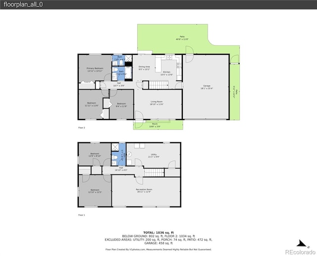 1304 De Reamer Cir, Colorado Springs, CO 80915 - room layout