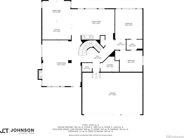 view of layout