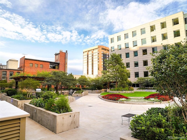 view of property's community
