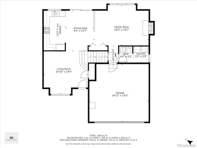 180 S Carlton St, Castle Rock, CO 80104 - room layout