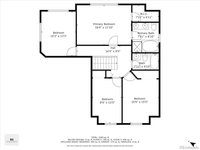 180 S Carlton St, Castle Rock, CO 80104 - floor plan / room layout